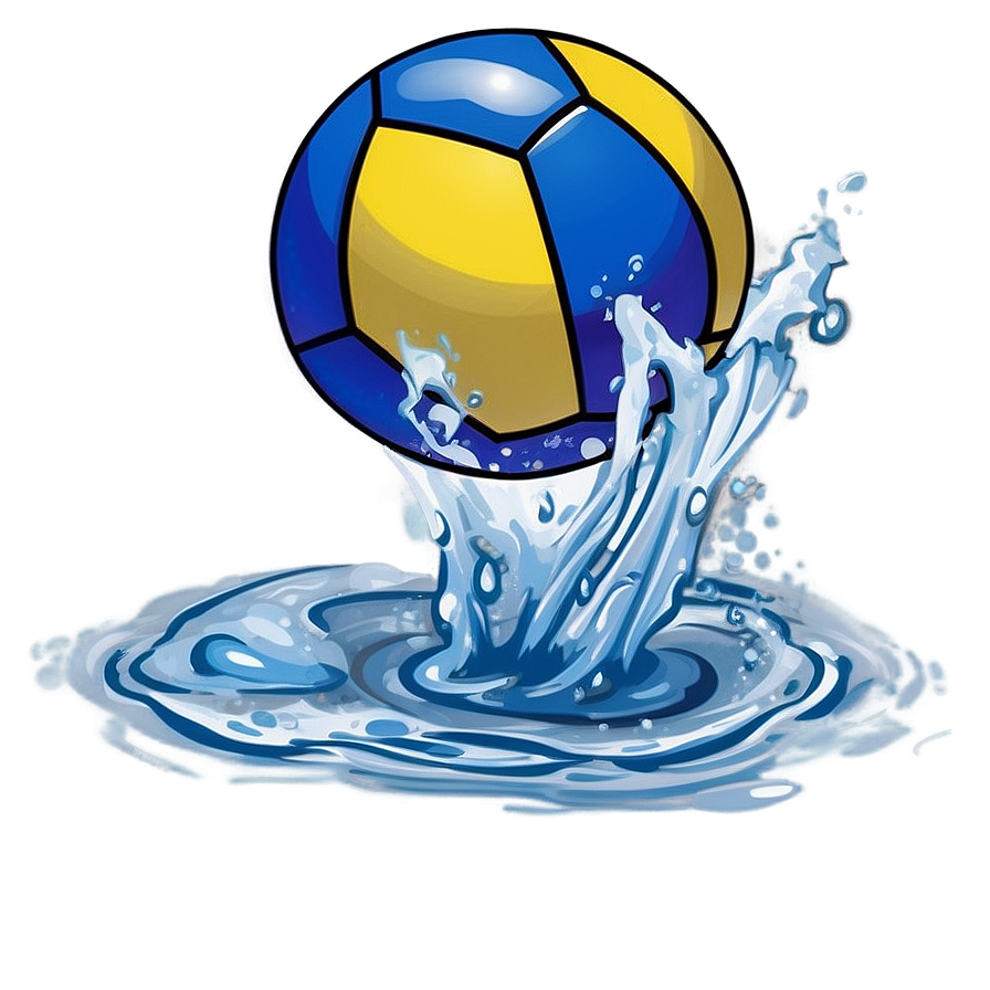 Water Polo Ball Splash Png 10 PNG