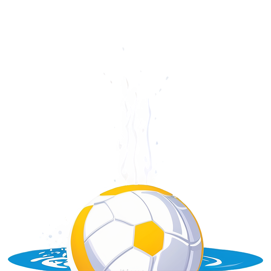 Water Polo Ball Vector Png Bru PNG