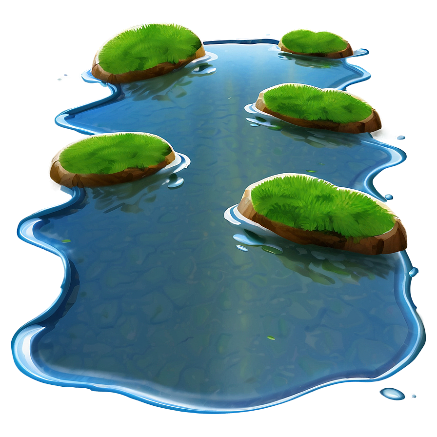 Water Puddle B PNG