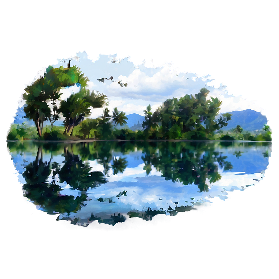 Water Reflection Png 41 PNG