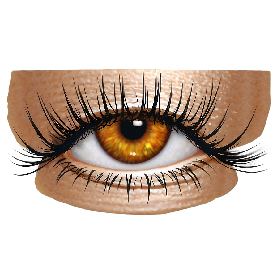 Water-resistant Lashes Png 05252024 PNG