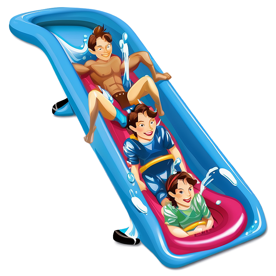 Water Slide Action Png Ben PNG