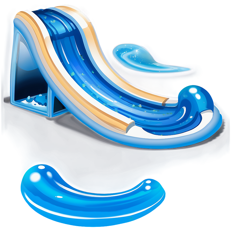 Water Slide Curve Png 90 PNG