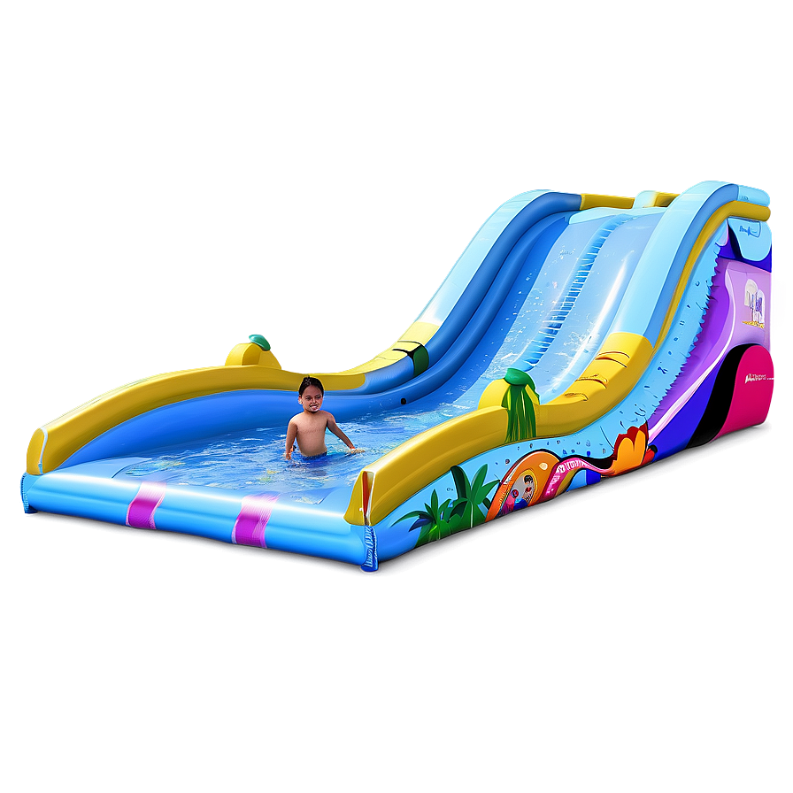 Water Slide Park Png 06122024 PNG