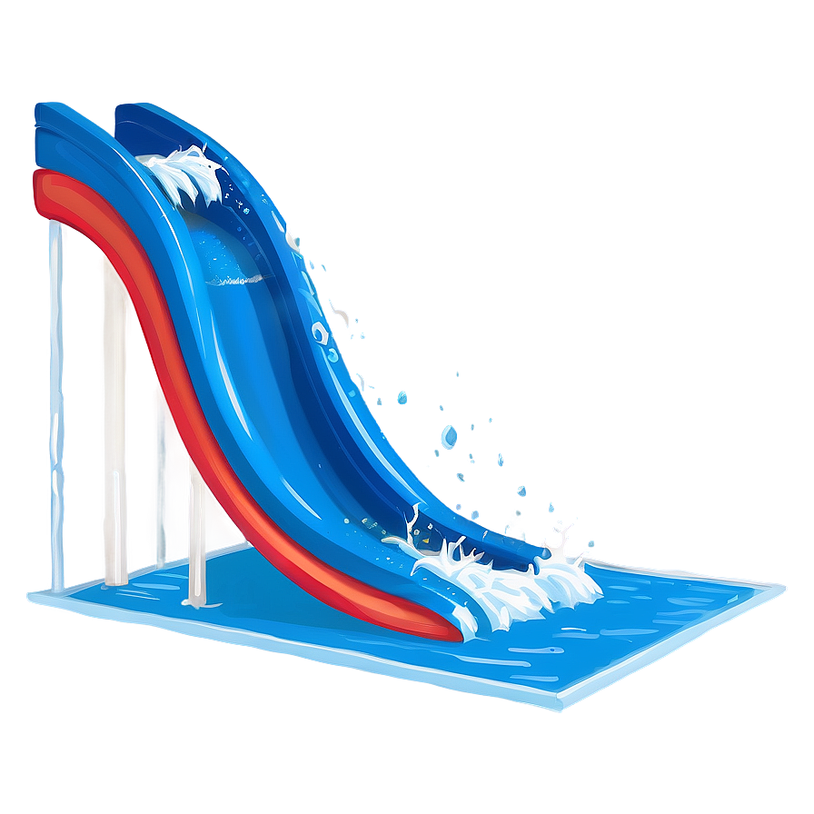 Water Slide Wave Png 06122024 PNG