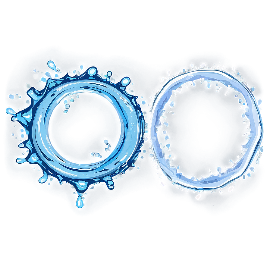 Water Splash Circle Png Blp PNG