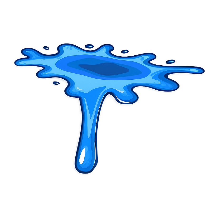 Water Splat Png 06122024 PNG