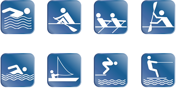 Water_ Sports_ Icons_ Set PNG