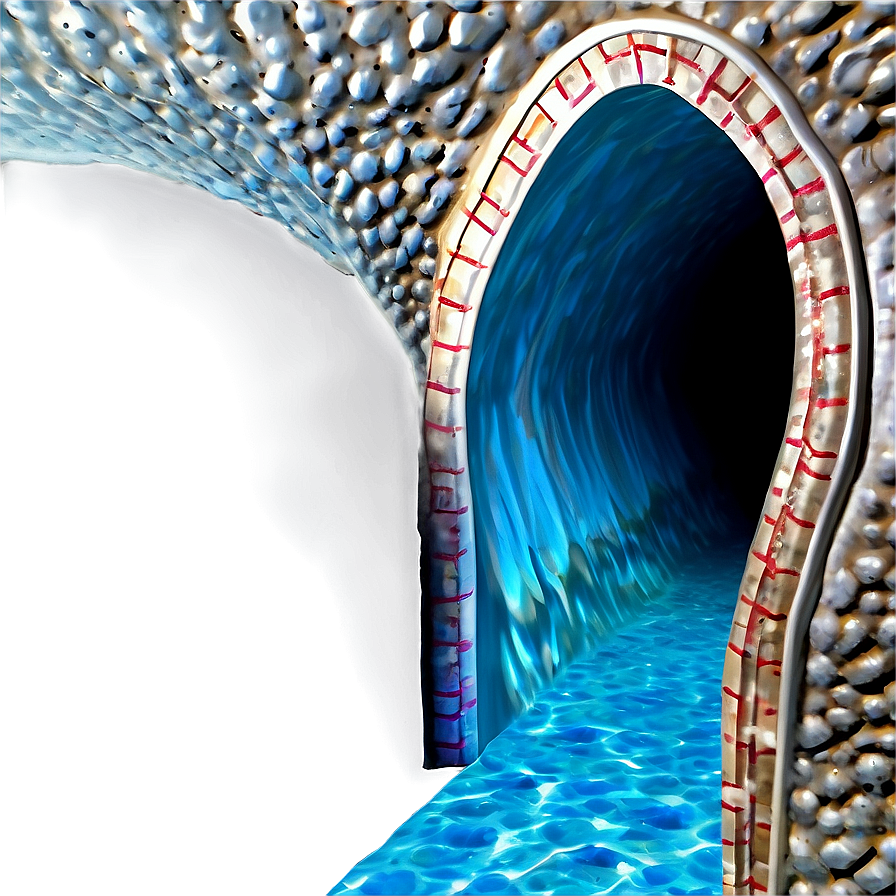 Water Tunnel Under Sea Png 86 PNG