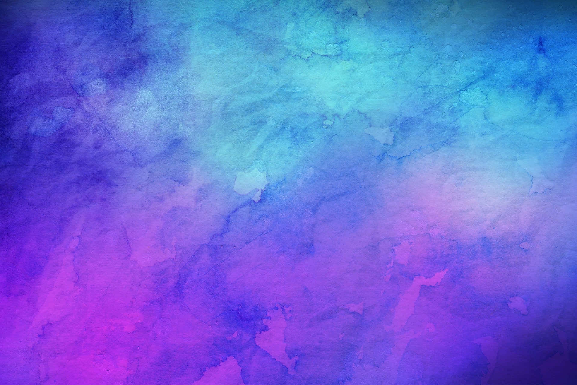 Enblå Och Lila Vattenfärgsbakgrund
