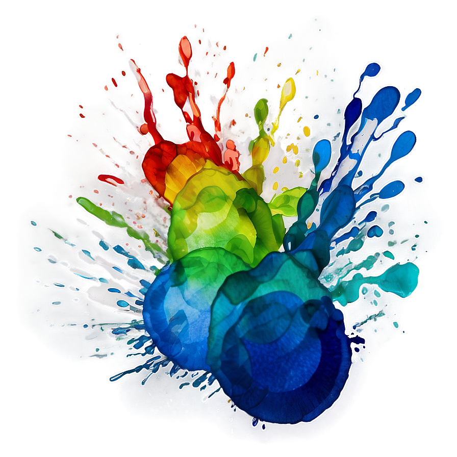 Watercolor Brush Splash Png 8 PNG
