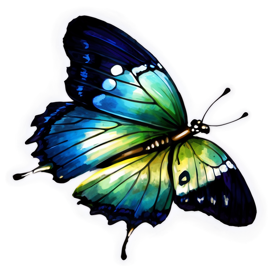 Watercolor Butterfly Clipart Png Uyw PNG