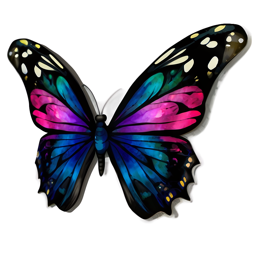 Download Watercolor Butterfly Design Png Fwb53 | Wallpapers.com