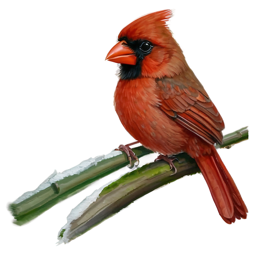Watercolor Cardinal Painting Png 57 PNG