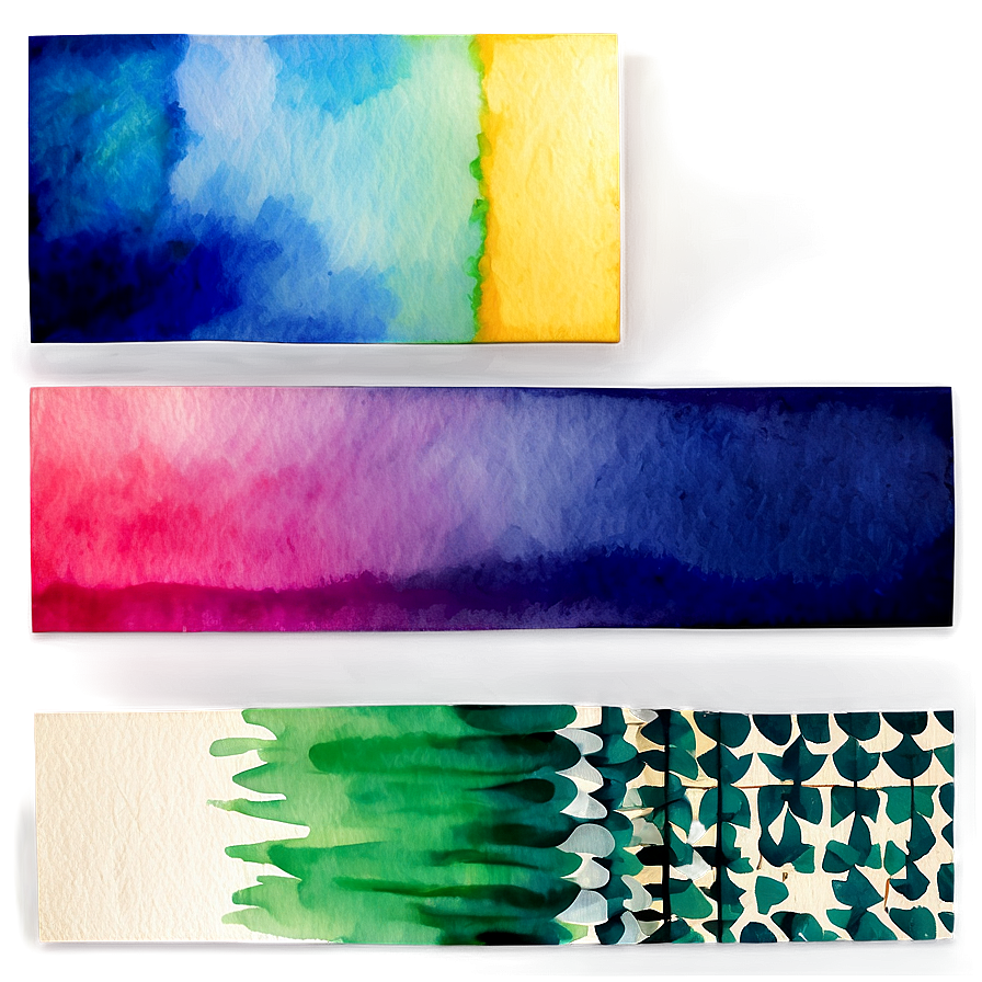 Watercolor Divider Png 06122024 PNG