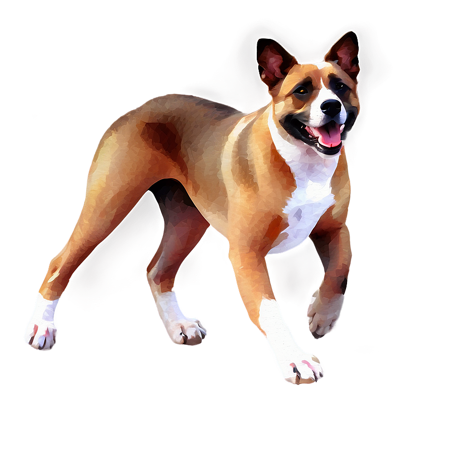 Watercolor Dog Transparent Png 05262024 PNG