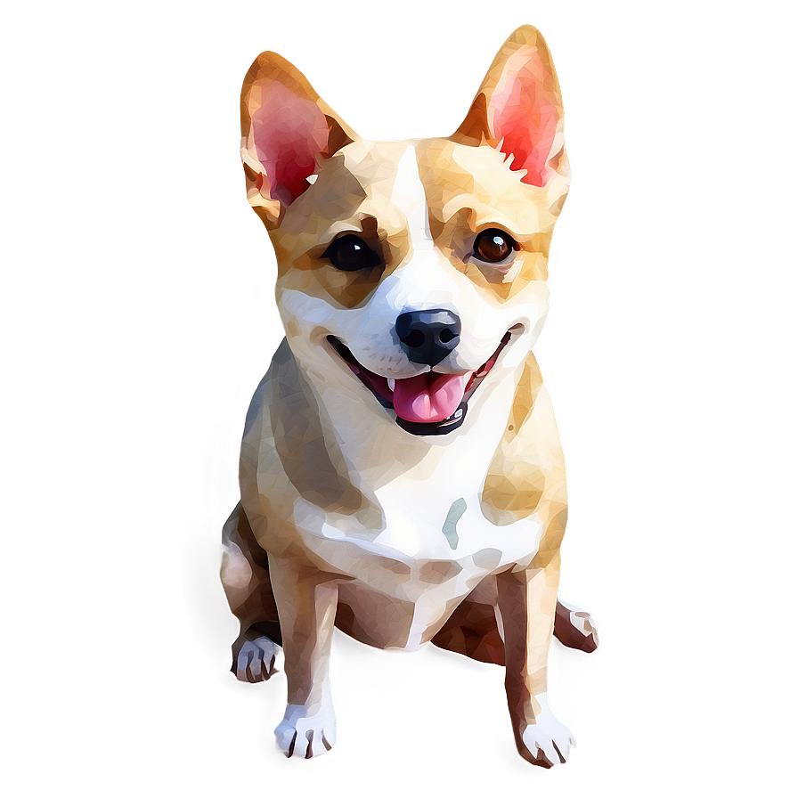 Watercolor Dog Transparent Png Aja PNG