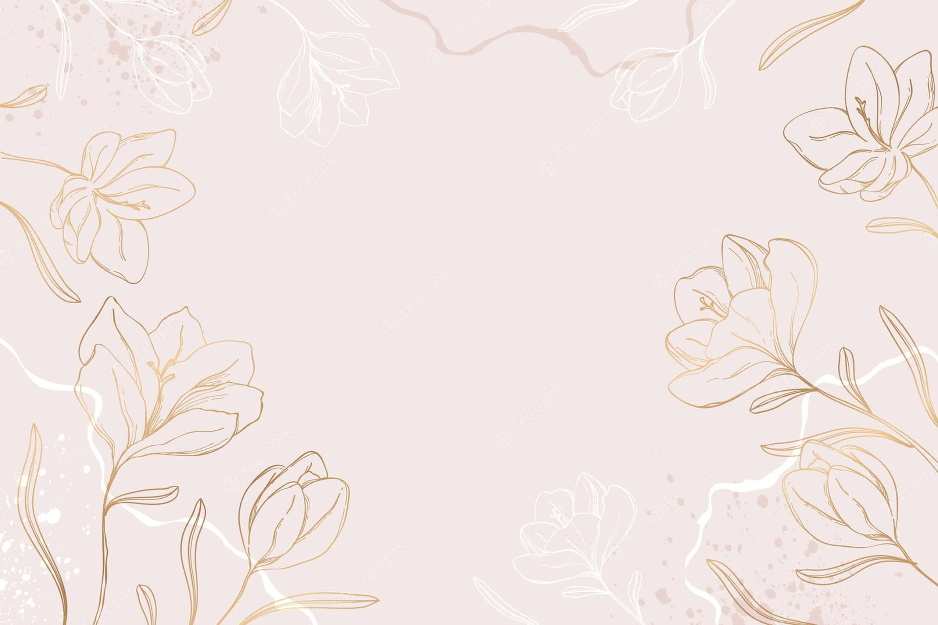 A vibrant watercolor floral background