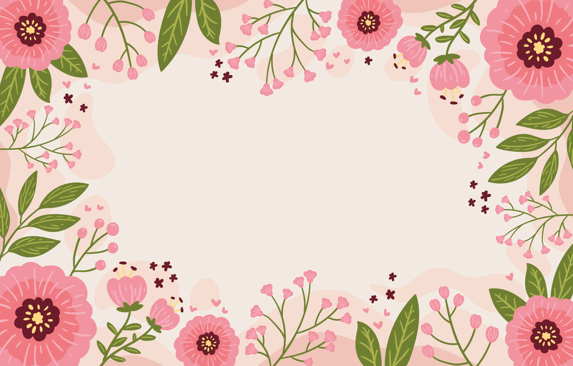 A vibrant and colorful watercolor floral background.