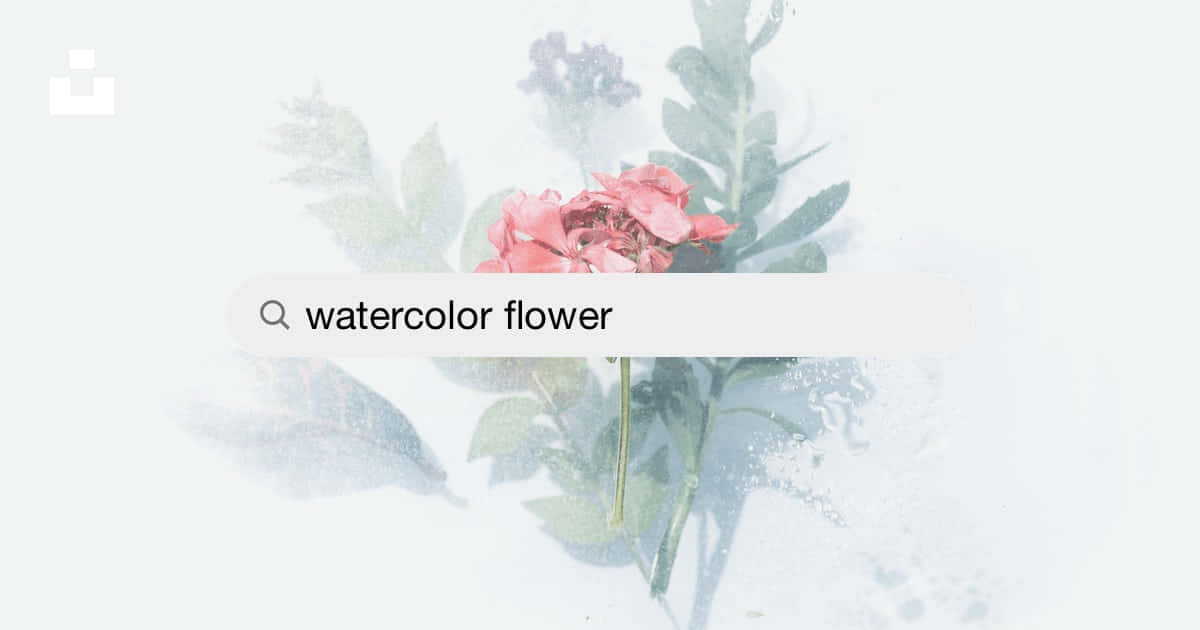 "Experience the beauty of watercolor flowers"