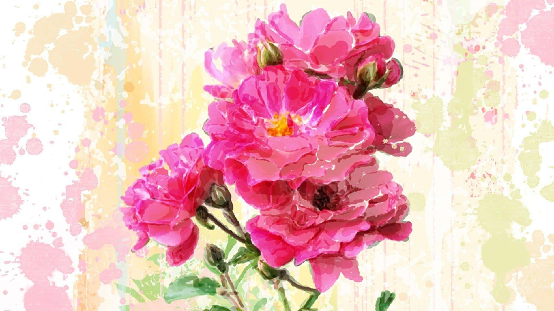 Watercolor Flower Pictures