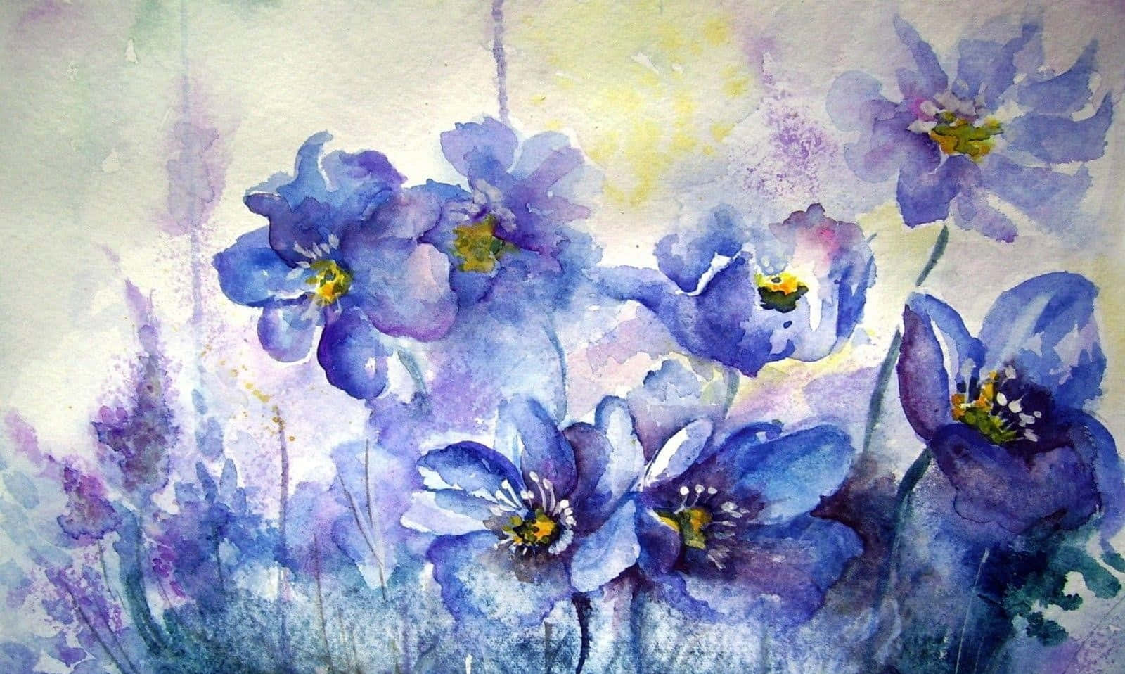 Watercolor Flower Pictures