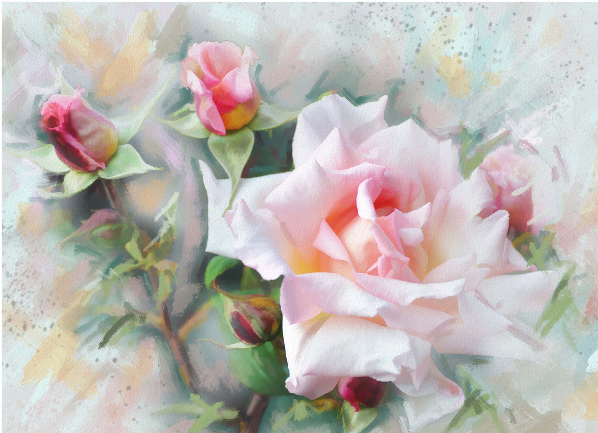 Watercolor Flower Pictures