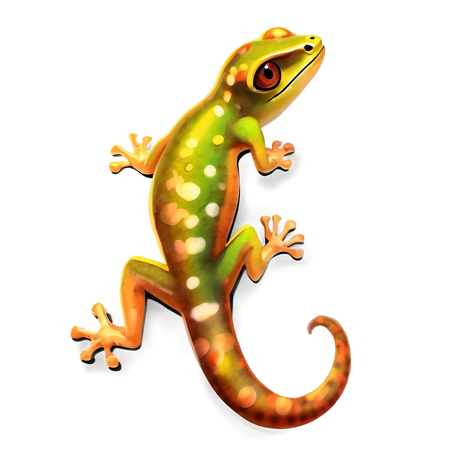 Download Watercolor Gecko Png 27 | Wallpapers.com