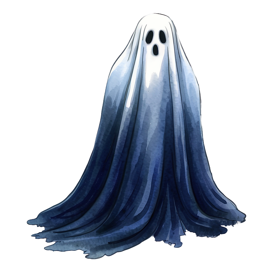 Watercolor Ghost Png 17 PNG