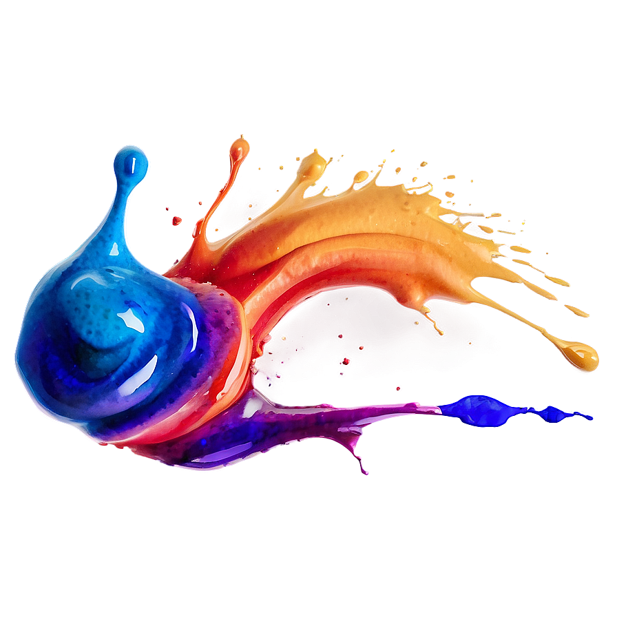 Watercolor Paint Splash Png 05242024 PNG
