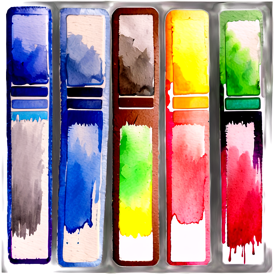 Watercolor Paint Swatch Png 72 PNG