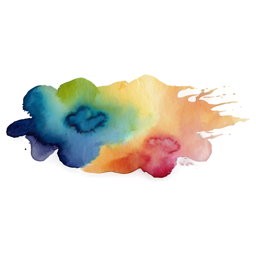 Watercolor Print Png Kax42 PNG