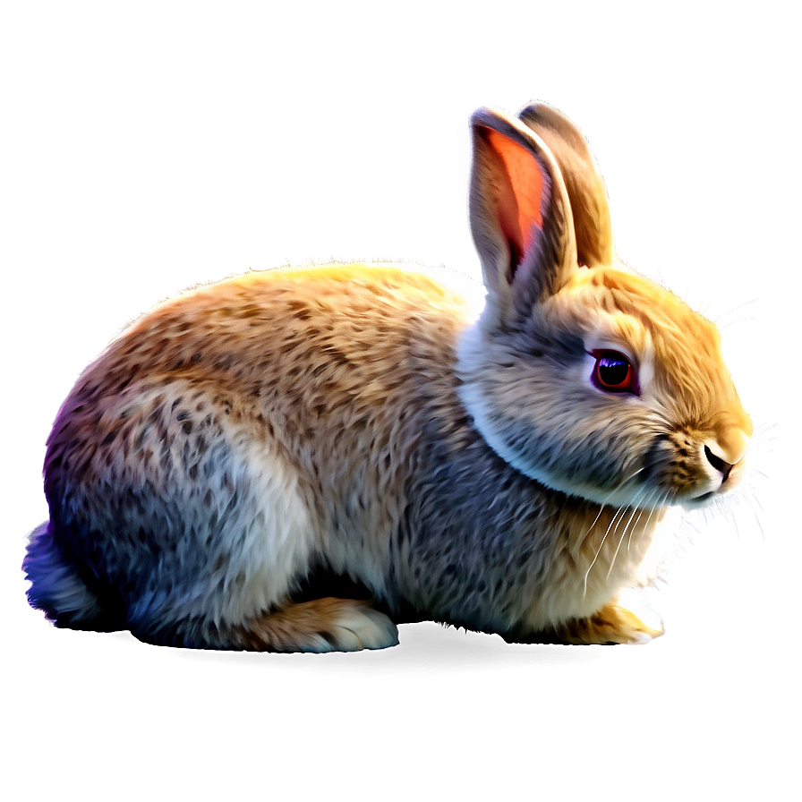 Download Watercolor Rabbit Png Ptx1 | Wallpapers.com