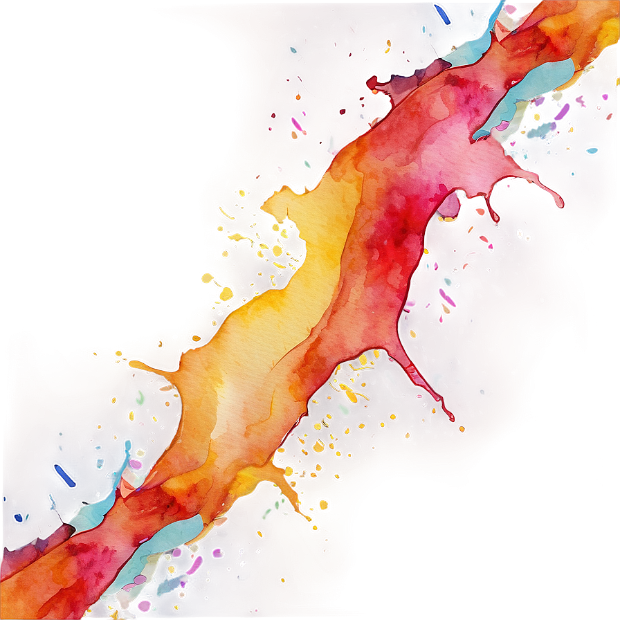 Watercolor Splash Patterns Png 23 PNG