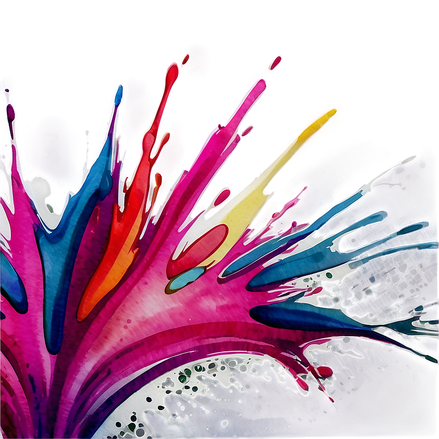 Watercolor Splash Patterns Png Nwb39 PNG