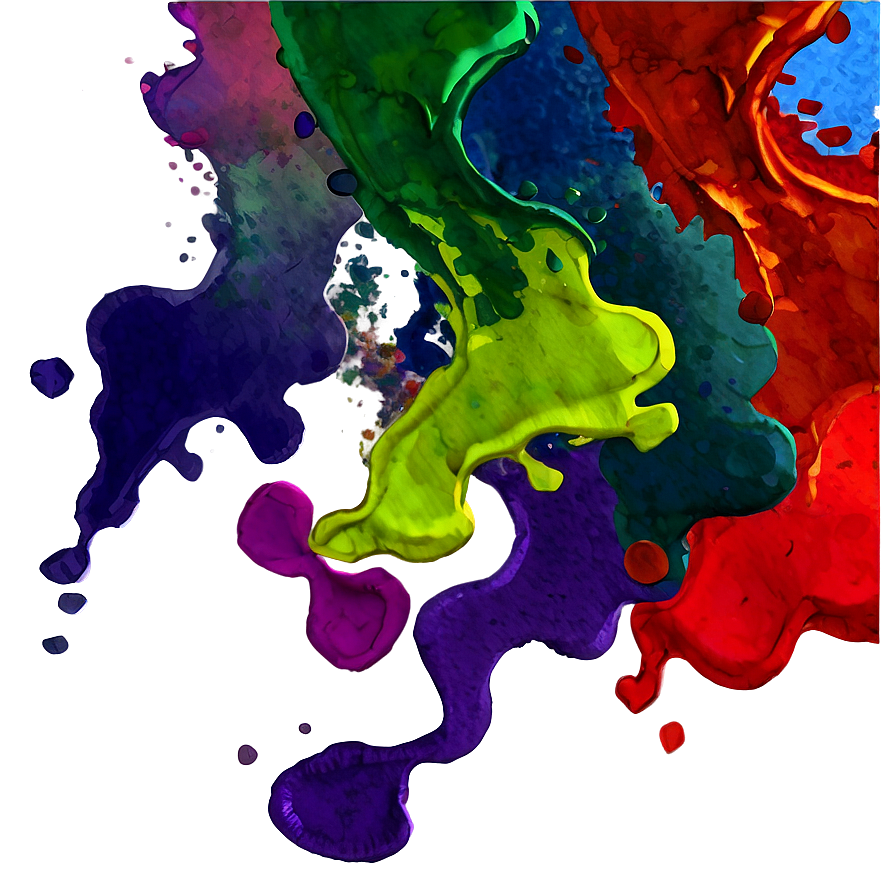 Watercolor Splat Png 06122024 PNG