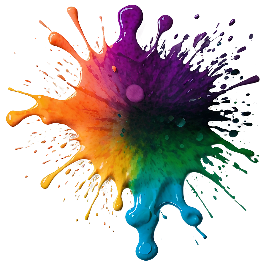 Watercolor Splat Png Iac PNG