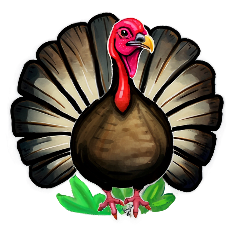 Watercolor Turkey Png Rpd3 PNG