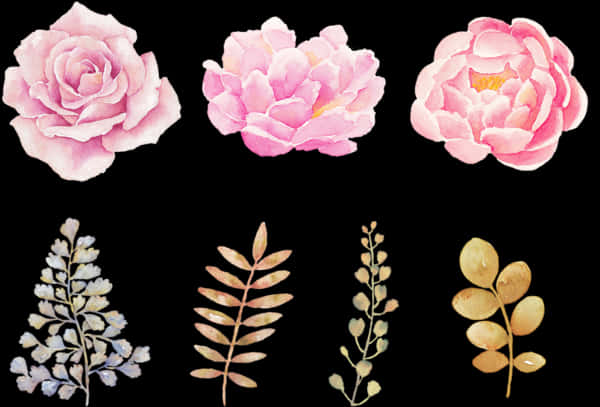 Watercolor_ Floral_and_ Foliage_ Collection.jpg PNG