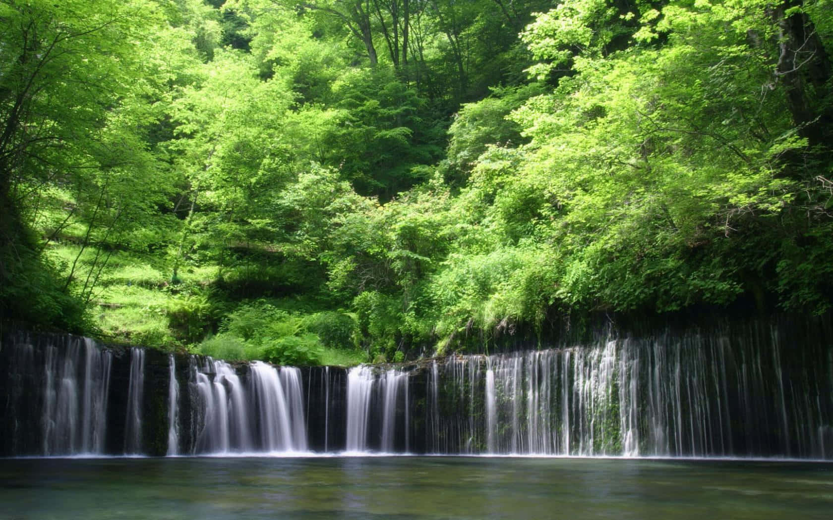 Shira Ito Japan Waterfall Desktop Wallpaper