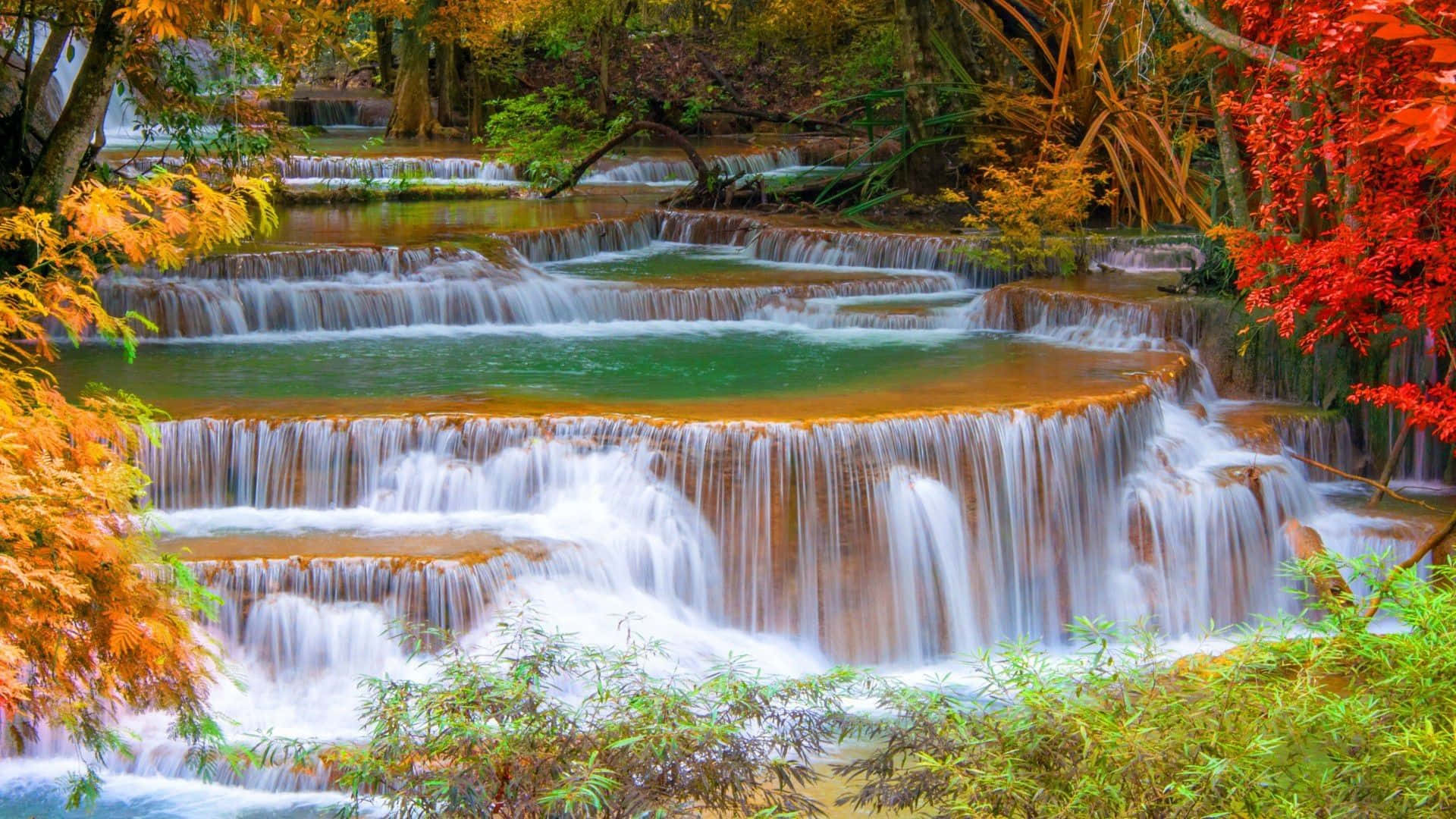 Mesmerizing Waterfall in Remote Region