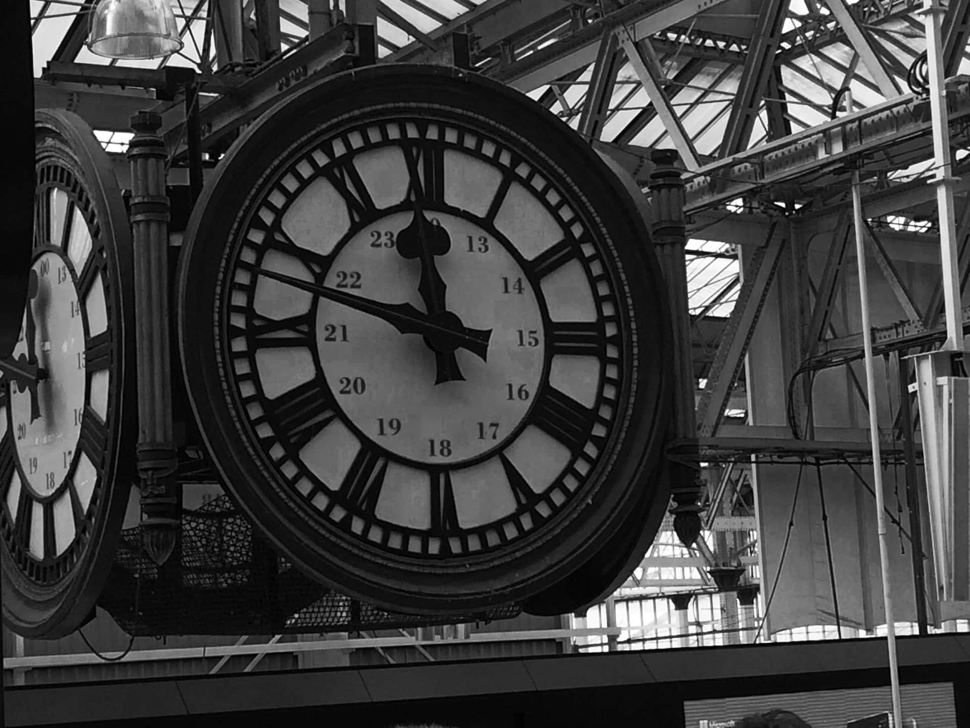Waterloo Station Clock Wallpaper