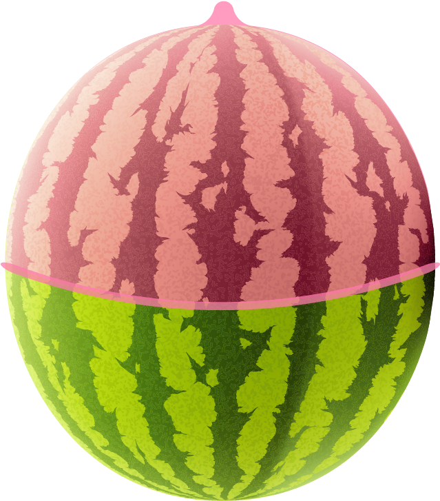 Watermelon Condom Hybrid PNG