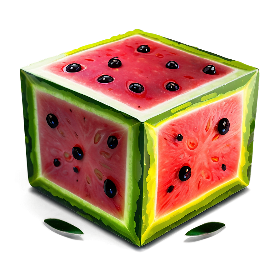 Watermelon Cube Png Bmk PNG