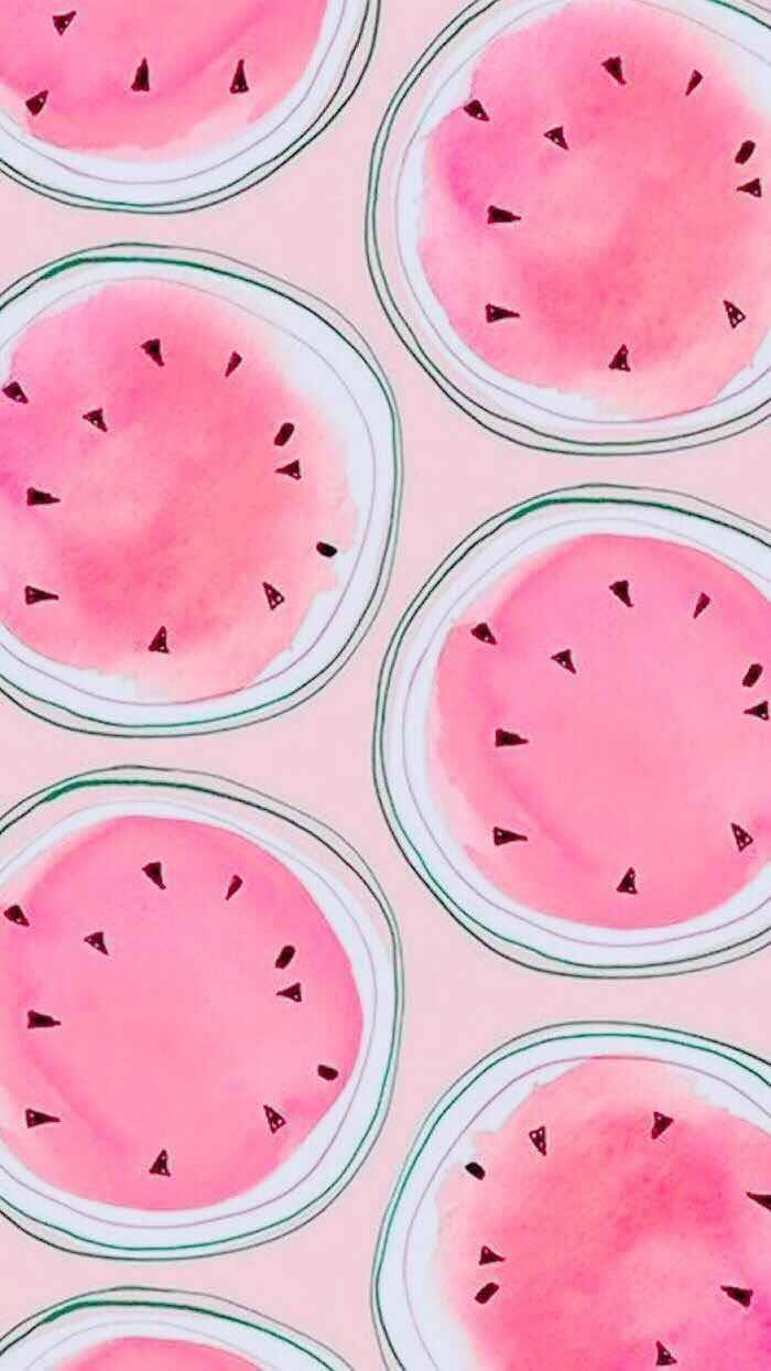 Watermelon Cute IPhone Wallpaper