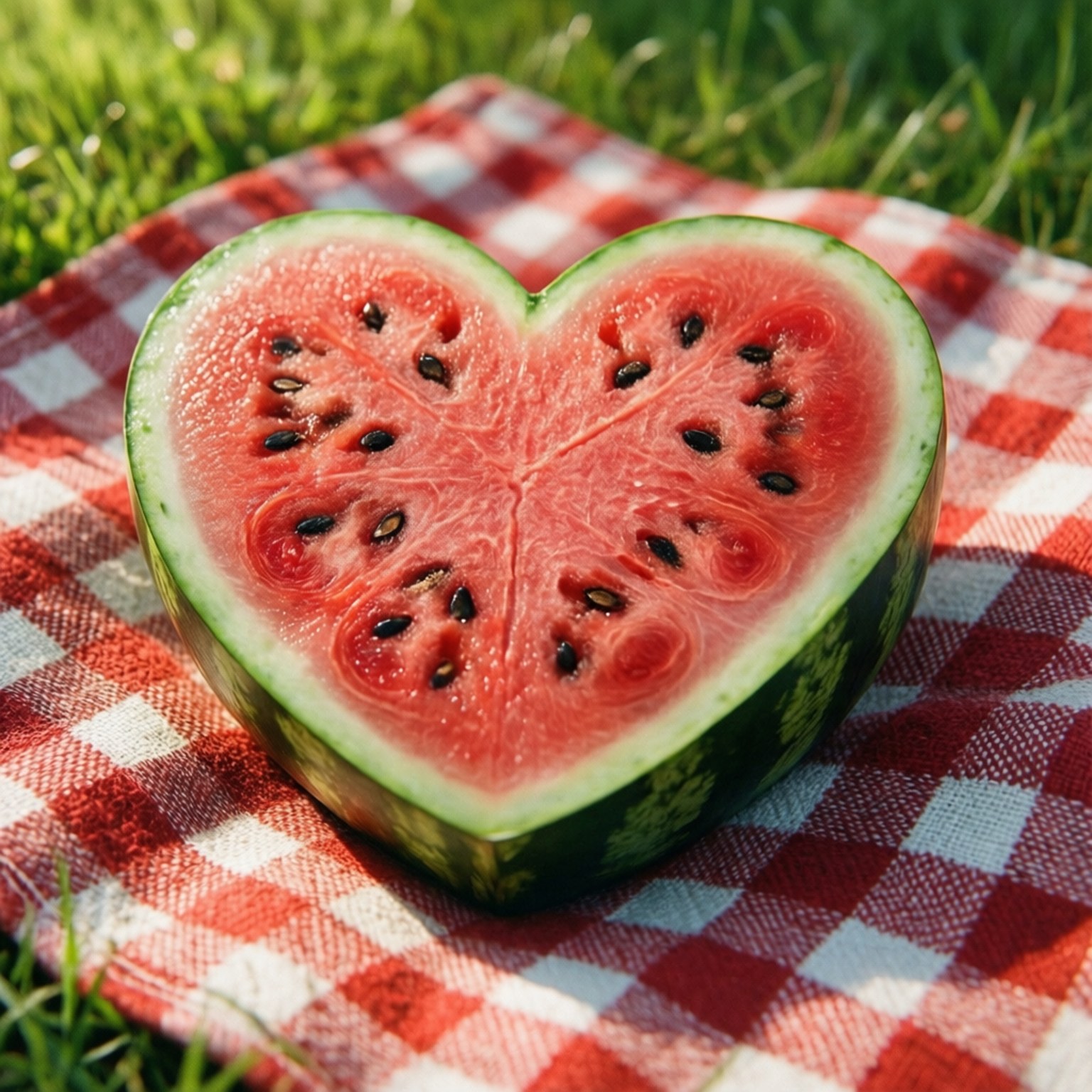 Vandmelon Hjerte Skive Wallpapers