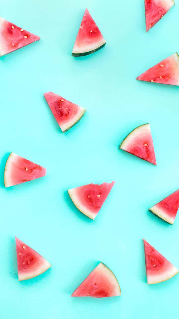 Tempting Taste of Summer on Your Iphone Wallpaper