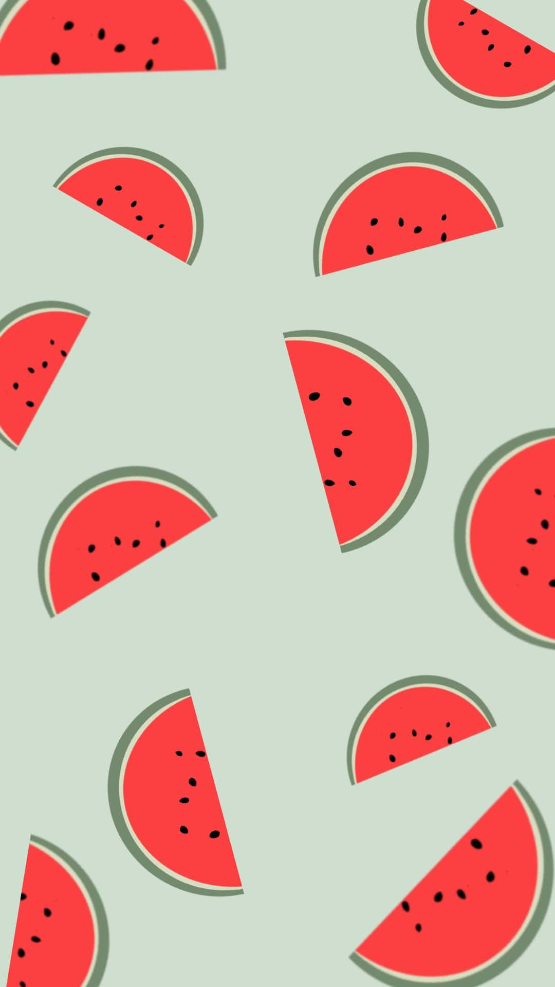 Bildskärmuppfriskande Och Kul - Vattenmelon Iphone Bakgrundsbild. Wallpaper
