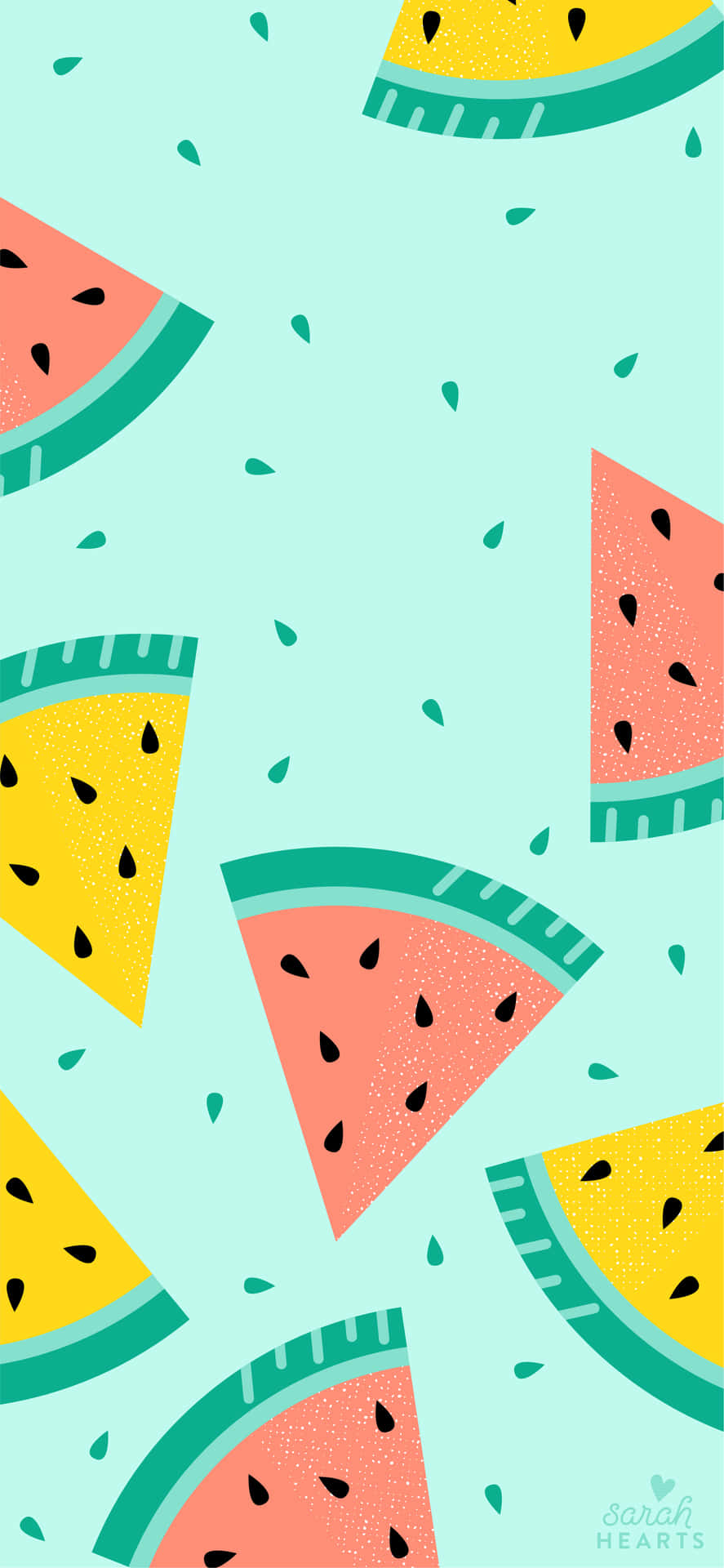 En lækker Watermelon iPhone til en forfriskende måde at se din enhed på. Wallpaper