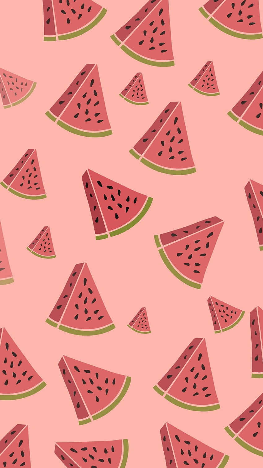 Føl den sødme med denne lækre vandmelon Iphone! Wallpaper